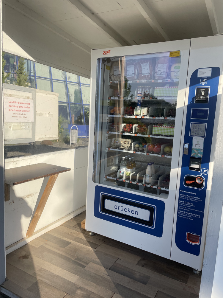Automat vom Obst- und Gemüsebau Früh